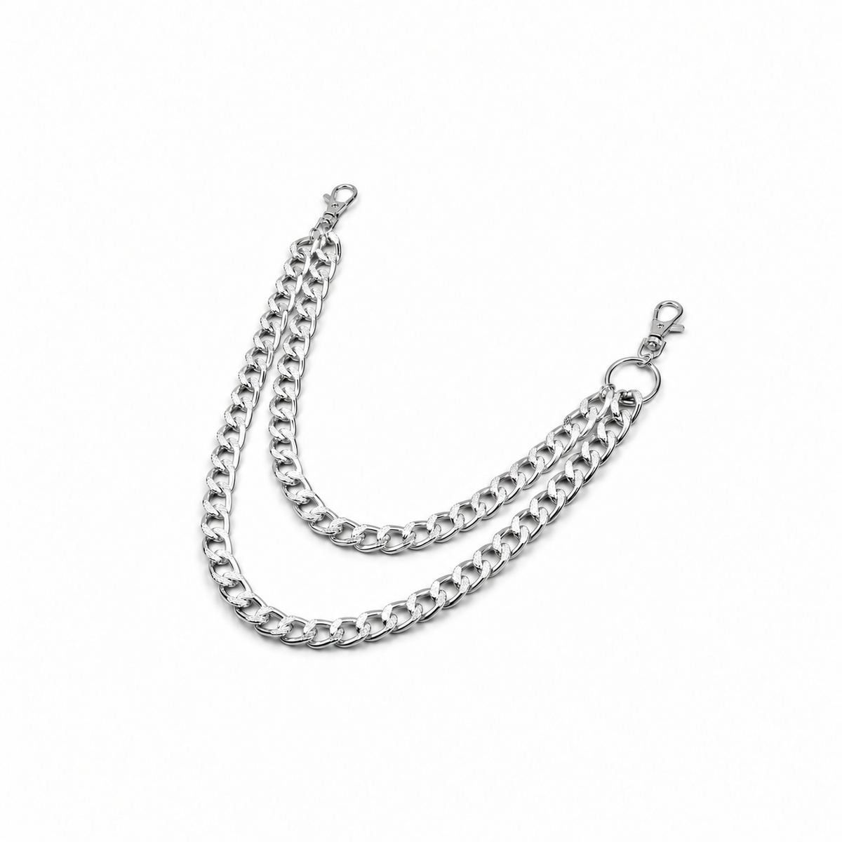 Mercer District® - The Phantom Silver Chain Charm