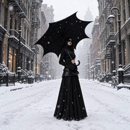 Mercer District® — The Mourning Commute Umbrella