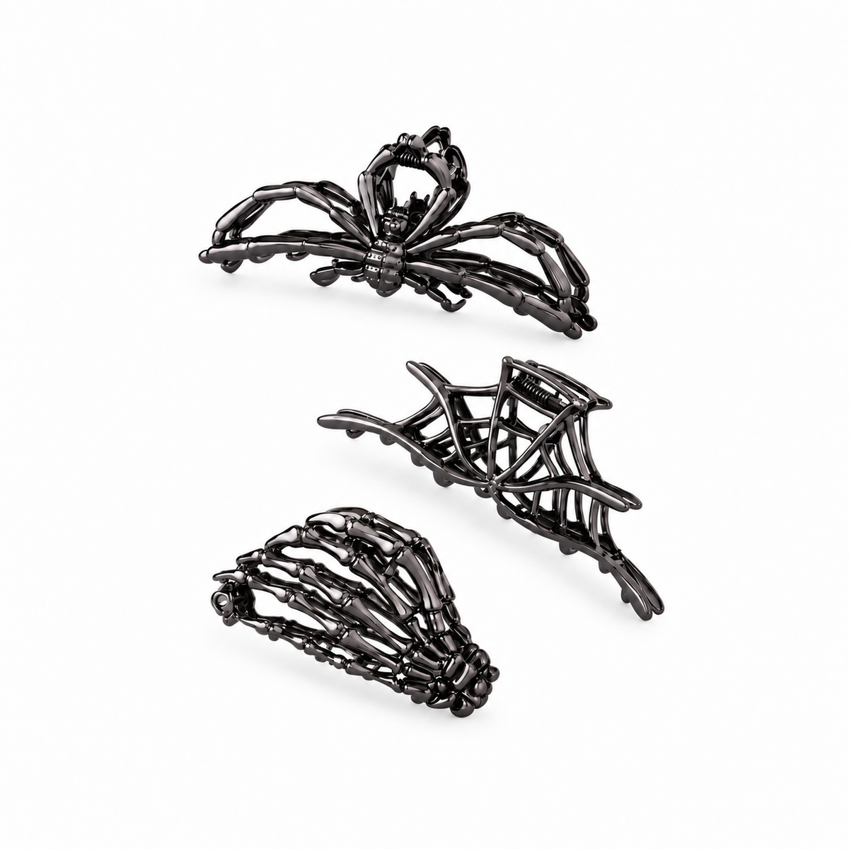 Mercer District® — The Bone Collector Hair Clip Set