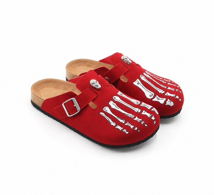 Mercer District™ Skeleton Bone Clogs