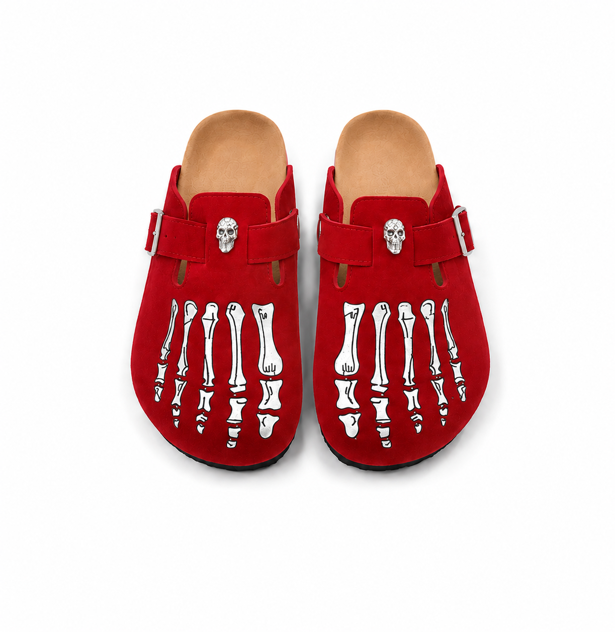 Mercer District™ Skeleton Bone Clogs