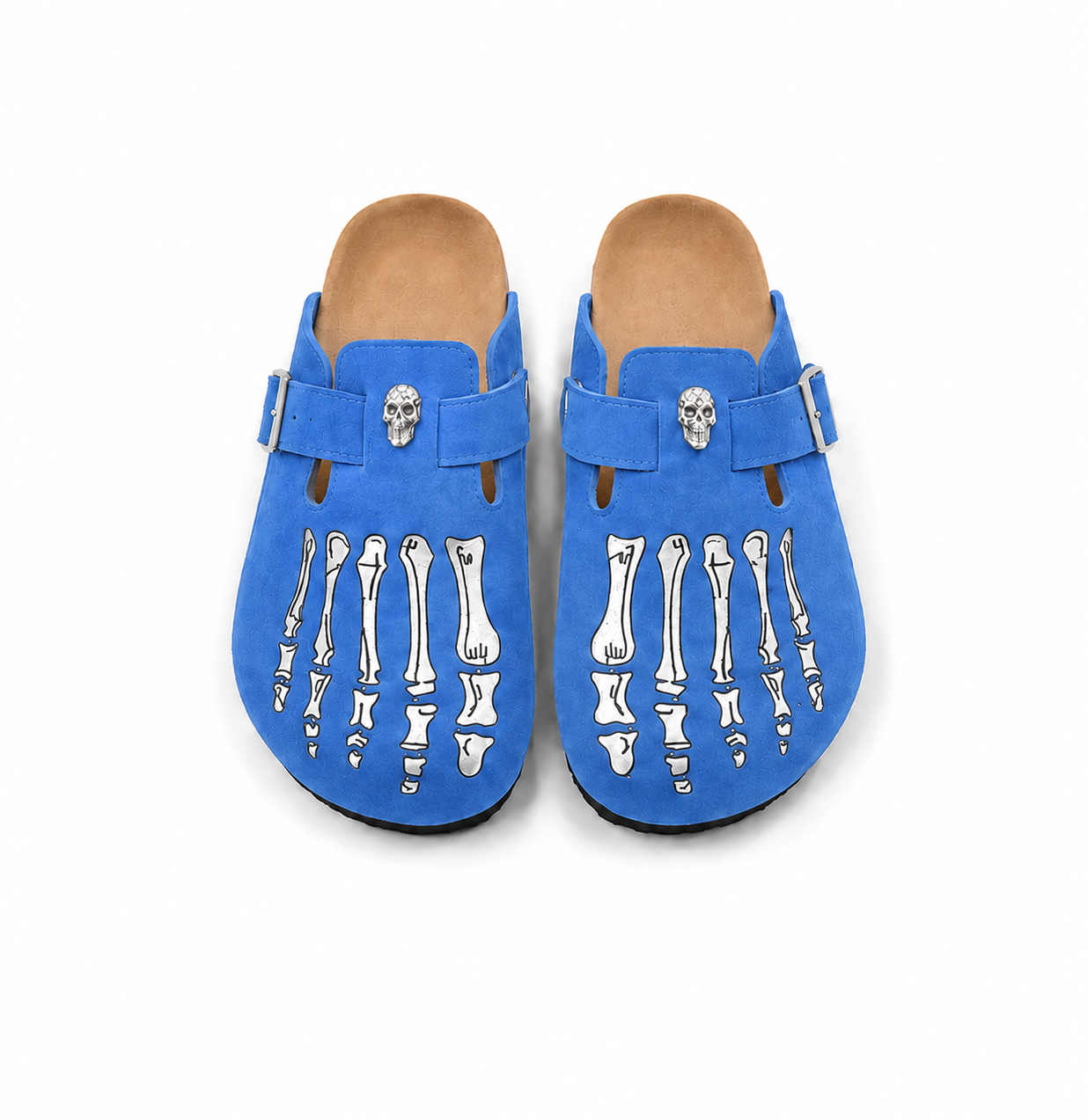 Mercer District™ Skeleton Bone Clogs