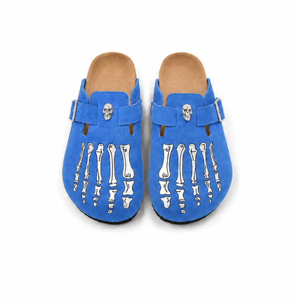 Mercer District™ Skeleton Bone Clogs