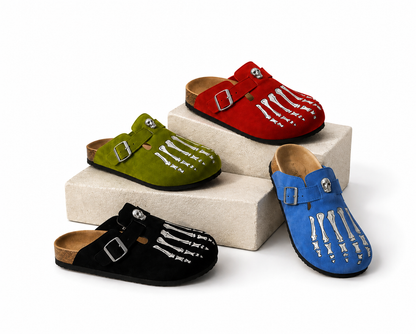 Mercer District™ Skeleton Bone Clogs