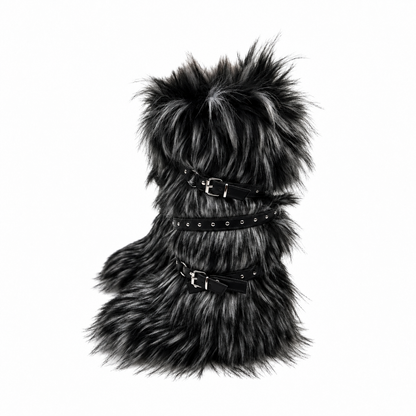 Mercer District® — The Après Goth Fur Boot