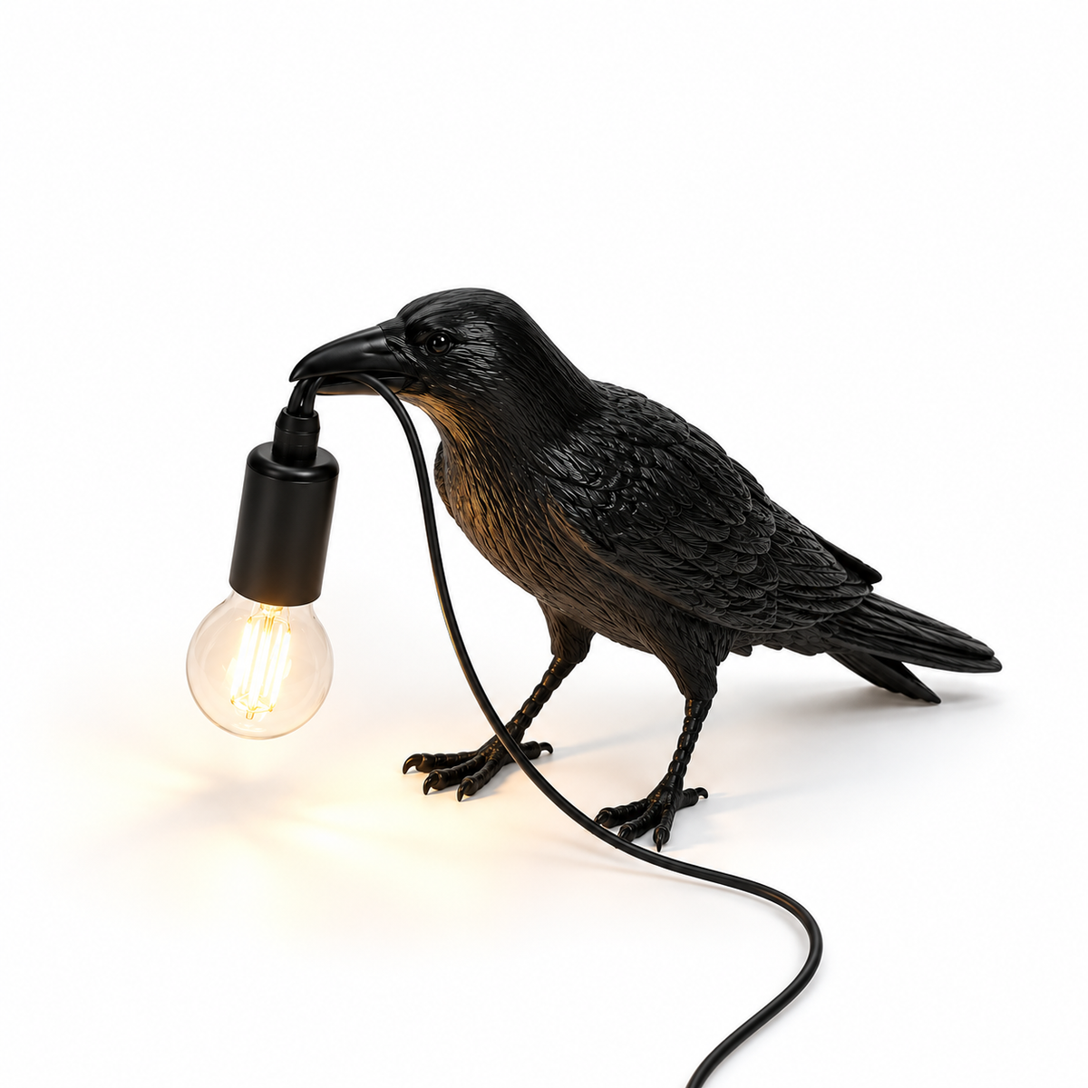 Mercer District® — Nevermore Raven Lamp