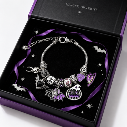 Mercer District — Silver Spells Charm Bracelet